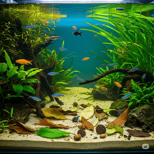The Hidden Beauty: Embracing Biofilm on Botanical Seed Pods in Your Aquarium - IHEARTBUGS, INC.